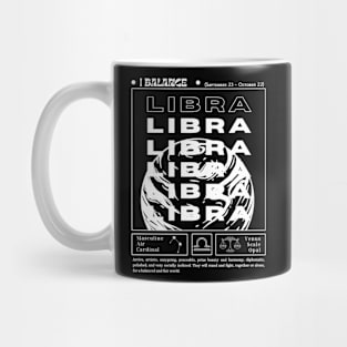 Libra zodiac sign Mug
